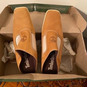 TIMBERLAND WEDGE SLIDE WHEAT NUBUCK